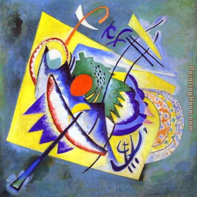 Red Oval painting - Wassily Kandinsky Red Oval art painting